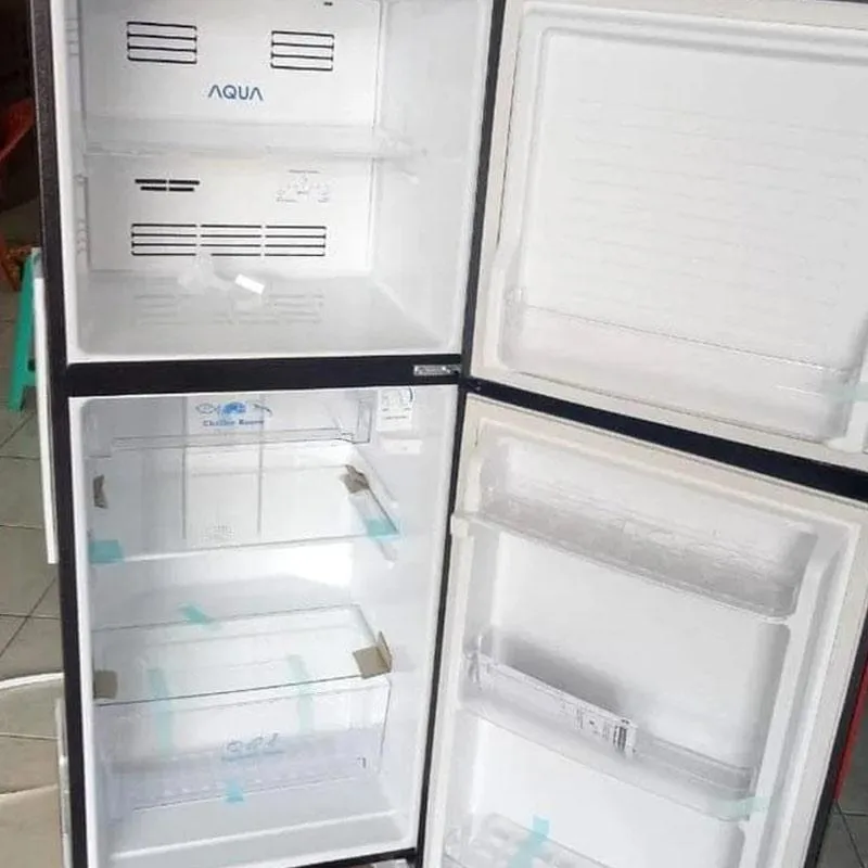 Aqua Japan AQR-D251 (DS . LS) kulkas 2 Pintu Unit Only Black - Dark grey